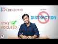 5 Steps to AVOID DISTRACTION | SpartaaVlogs