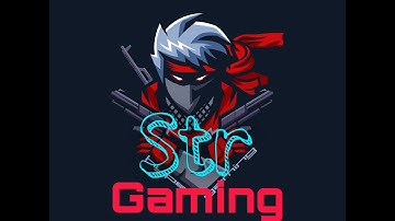My new gaming youtub channel Str gaming intro 1st video