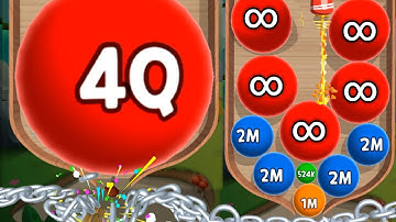 Laser bubbles 3d - Blob Merge 2048 gameplay walkthrough android, iOS part 6 #laserbubbles3d