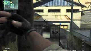 MW3 double kill first blood with a concussion grenade