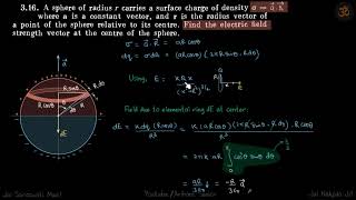 3.16 | Irodov Solutions | Electrodynamics