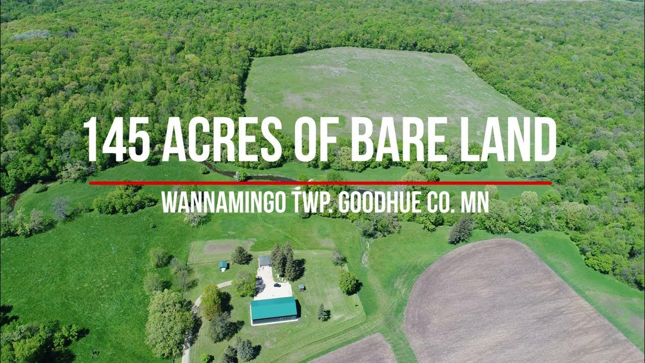 145 Acres of Bare Land and Building Site in Goodhue Co. MN Selling At