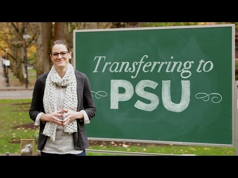 Transferring to PSU :: How to PSU