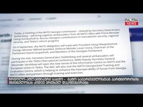 ჩრდილო-ატლანტიკური საბჭო - ნატო საქართველოსთან პარტნიორობის მნიშვნელობას კიდევ ერთხელ დააფიქსირებს