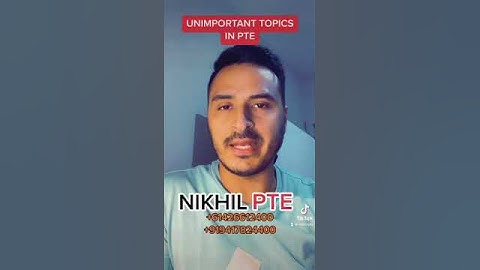 UNIMPORTANT TOPICS IN PTE || PTE BY NIKHIL || #nikhilpte #shorts #ptebynikhil