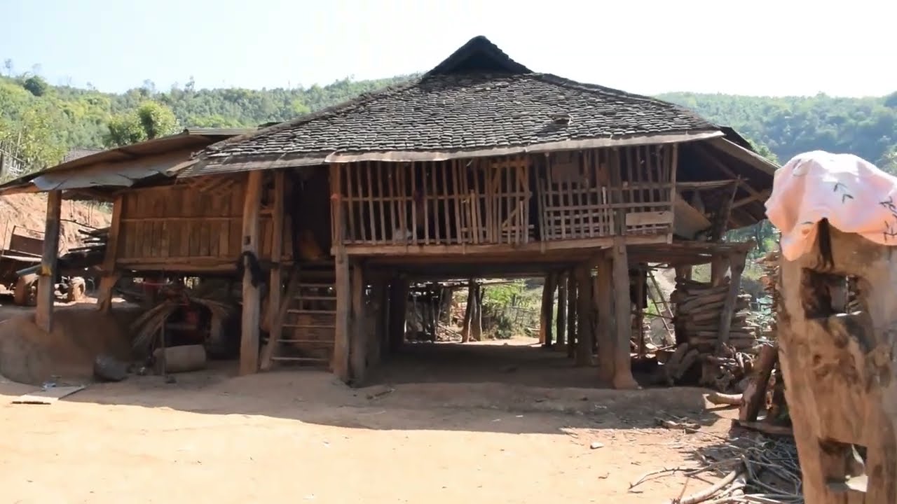 Образ жизни горных племен в Чиангтунге, Мьянма.