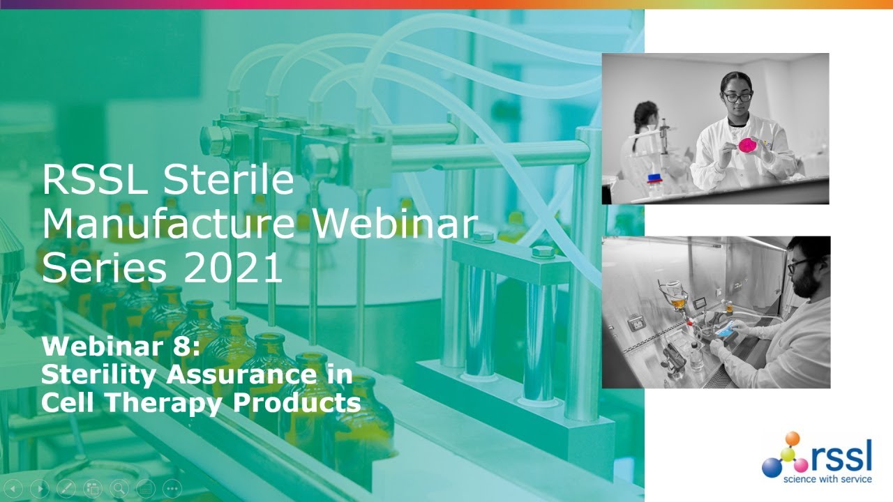 Sterility Assurance in Cell Therapy Products YouTube