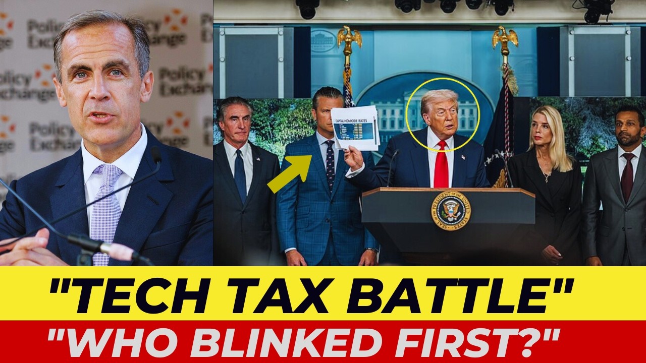 Trump Challenges Canadian Tech Limits || Carney Pushes Back