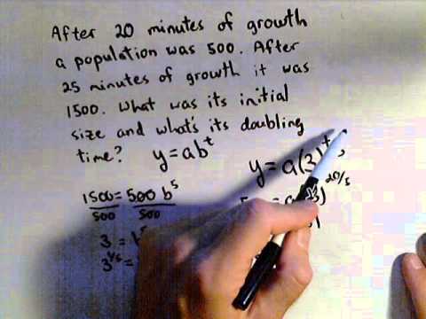 Video: Kako pronalazite vrijeme udvostručenja eksponencijalne jednačine?