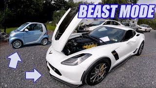 We Dyno a SMART Car!! And Rip a 1100RWHP Corvette on the Streets!