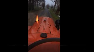 Nuffield 460 Full Throttle with heavy load!