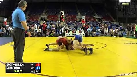 160 Cons. Round 2 - Jacob Hart (West Virginia) vs....