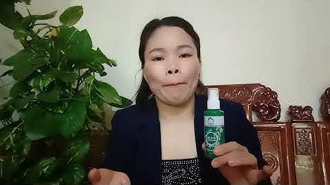 cách sử dụng xịt vệ sinh diệp lục Nano bạc