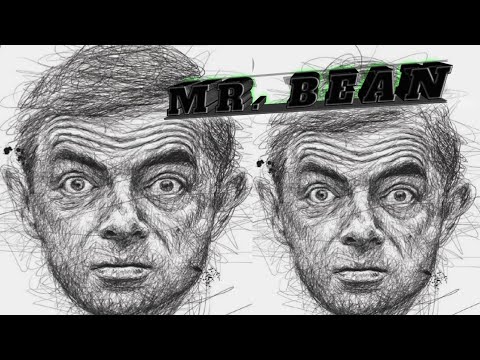 menggambar Mr. Bean - YouTube