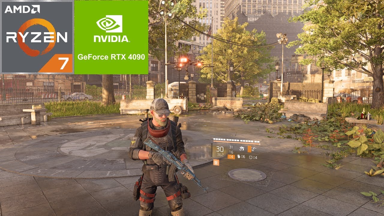 The Division 2 - 4k Gameplay - 7800x3D - RTX 4090