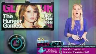 Jennifer Lawrence Hunger Games Photos Glamour Magazine