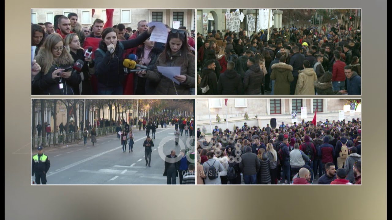 Ora News - Studentët Ramës: Mjaft u talle , dil nga twitteri dhe eja këtu!