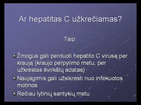 Kaip išvengti ir gydytis nuo hepatito C