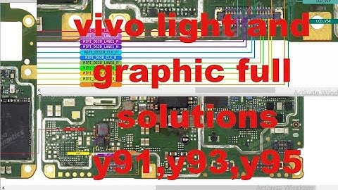 y91 light solution//Vivo y91 graphics solution//schematics diagram,y91,y93,y95 borneo