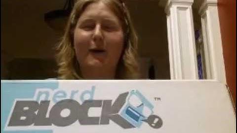 September 2015 Nerd Block Unboxing