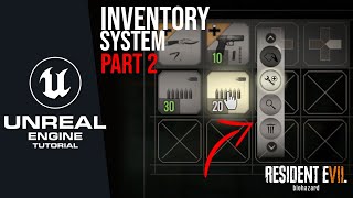 How to Make An Inventory System in Unreal Engine 5  (PART 2) | Resident Evil & Horror Game Mechanic