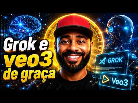 How to use Veo3 and Grok for free, see how to use them!