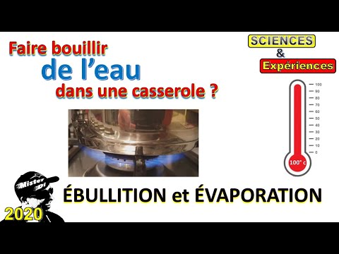 Vidéo: Différence Entre L'ébullition Et L'évaporation