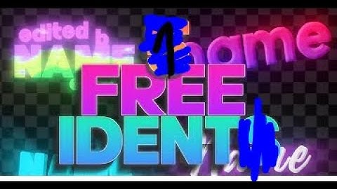 INSANE *FREE* DAVINCI RESOLVE IDENT | BRUSA