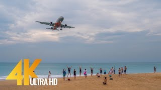 Beaches of Phuket in 4K Ultra HD - 2,5 Hour Relax Video from Thailand with Urban Sounds ( No music )