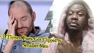 3 Times Tyson Fury Got Clipped By Smaller Men