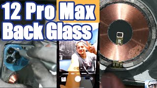 iPhone 12 Pro Max Back Glass Replacement - I preserved the Magnets! (100% Success)
