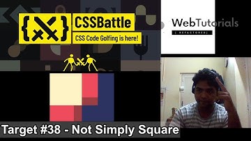 CSS Battle #7 - Backface (Target #38 - Not Simple Square) - Under 10min [Topics: Box-shadow]