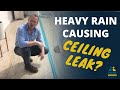 Rain Leak Detection Tip: What To Do If Your Ceiling Leaks After Heavy Rain