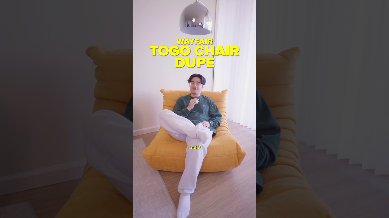 Single Seated Foam Sofa - Armless Floor Sofa Chaise