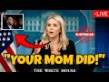 Your Mom Did it!"Karoline Leavitt Drops Disgusting Line While Defending Trump — Internet Loses It.😱