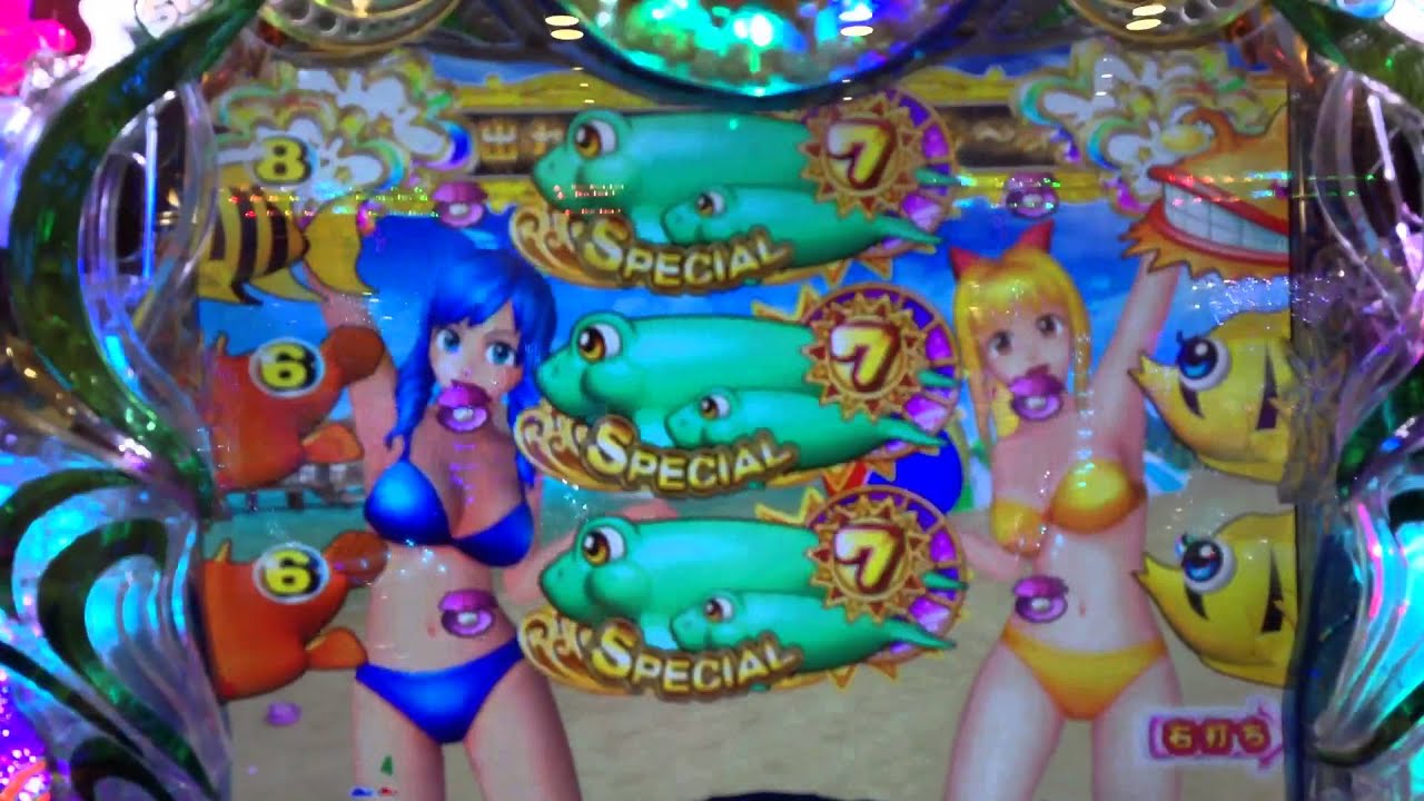 海物語アクア ワリンのアタック一発チャンス Youtube