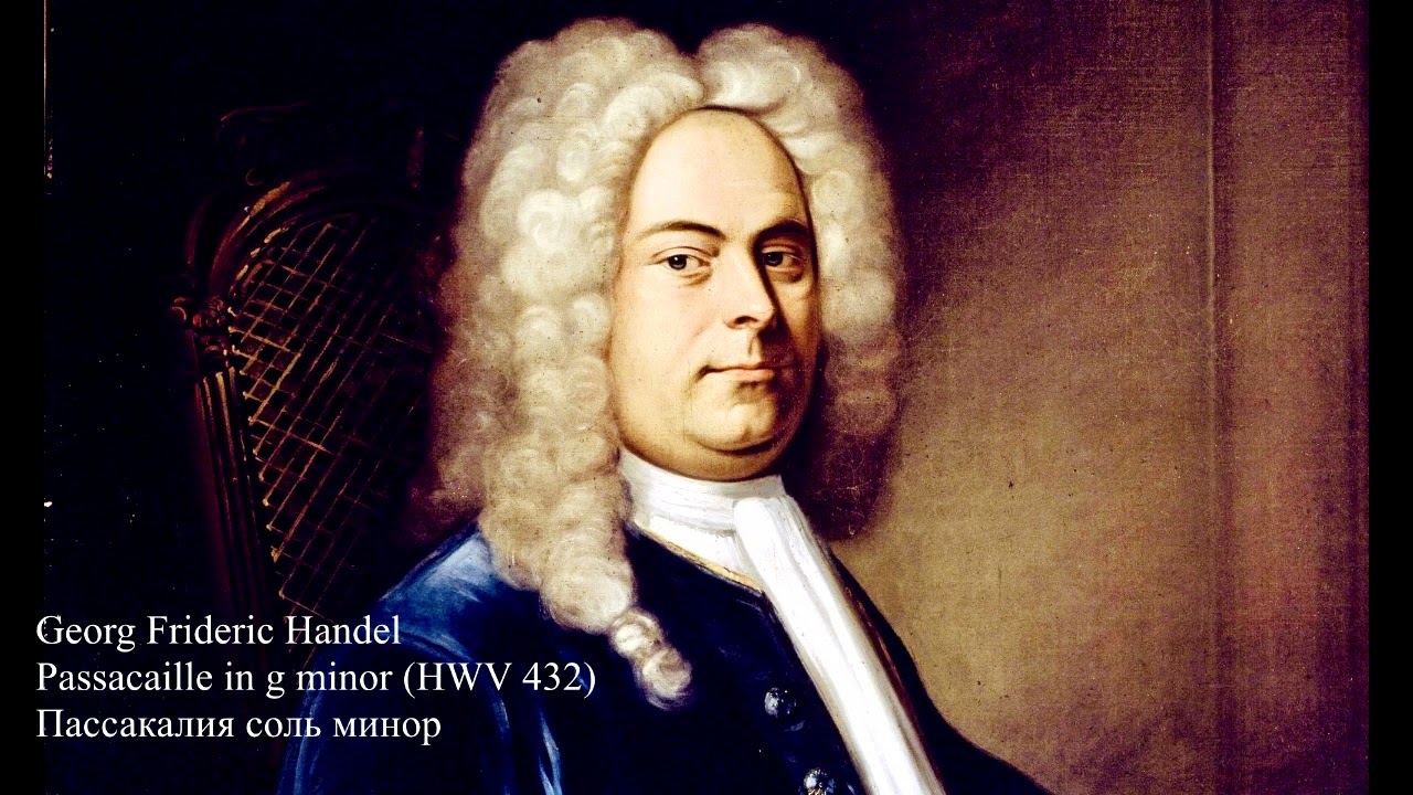 G.F.Handel Passacaglia Suite 7 in g minor - Raisa Kunafina cembalo