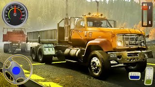 US Snow Truck Runner Game - Dump Truck Driving Simulator | Android Gameplay screenshot 2