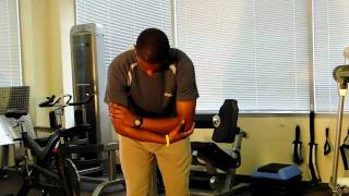 New Shoulder Pendulum Exercise - Cradle the Baby