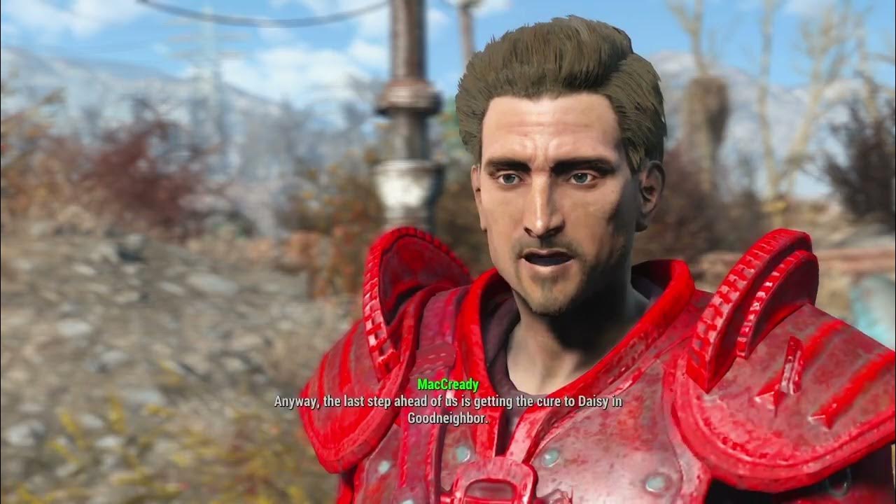 Fallout 4 help maccready find cure for son slicing up feral ghouls