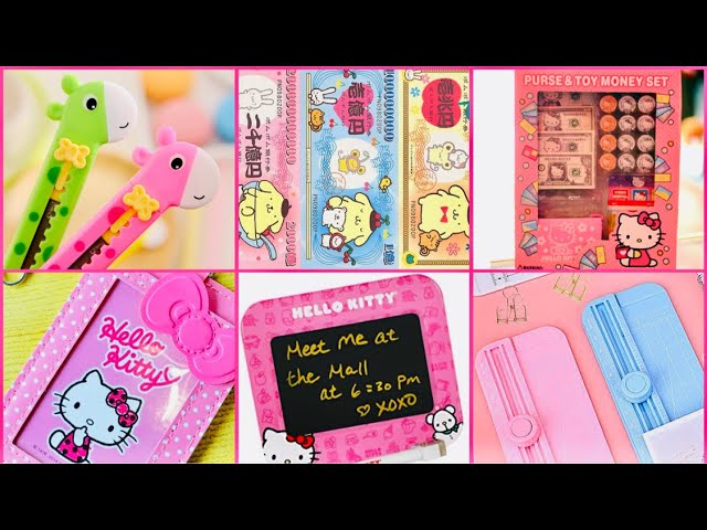 DIY 5 Hello Kitty School Supplies, Hello Kitty Paper School Supplies