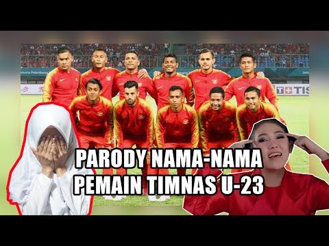 Parody Via Vallen - Meraih Bintang (Nama-Nama Pemain Timnas U-23) || Cover Syasya Ai