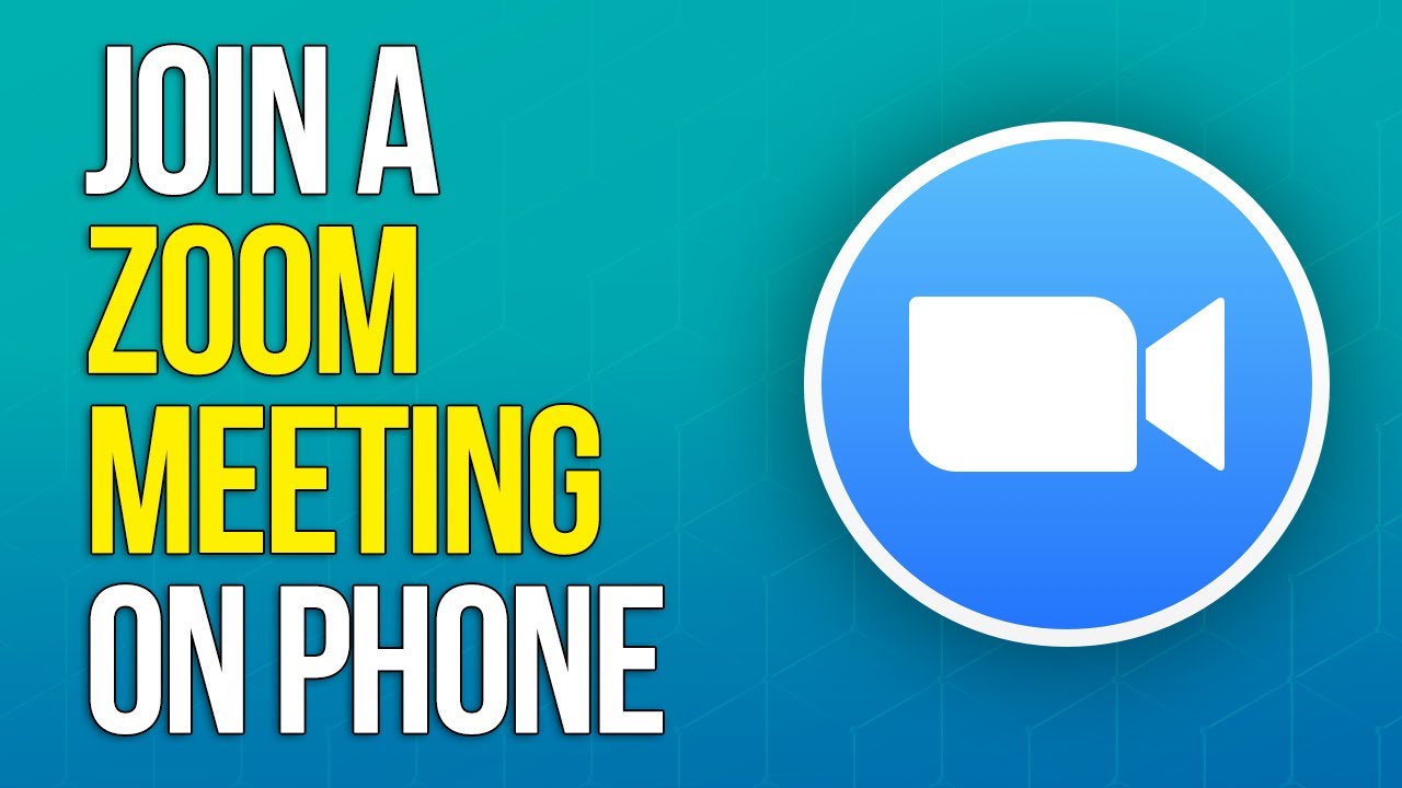 How to Join a Zoom Meeting on Phone - YouTube