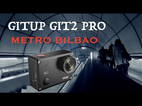 Gitup Git2 Pro en Metro Bilbao