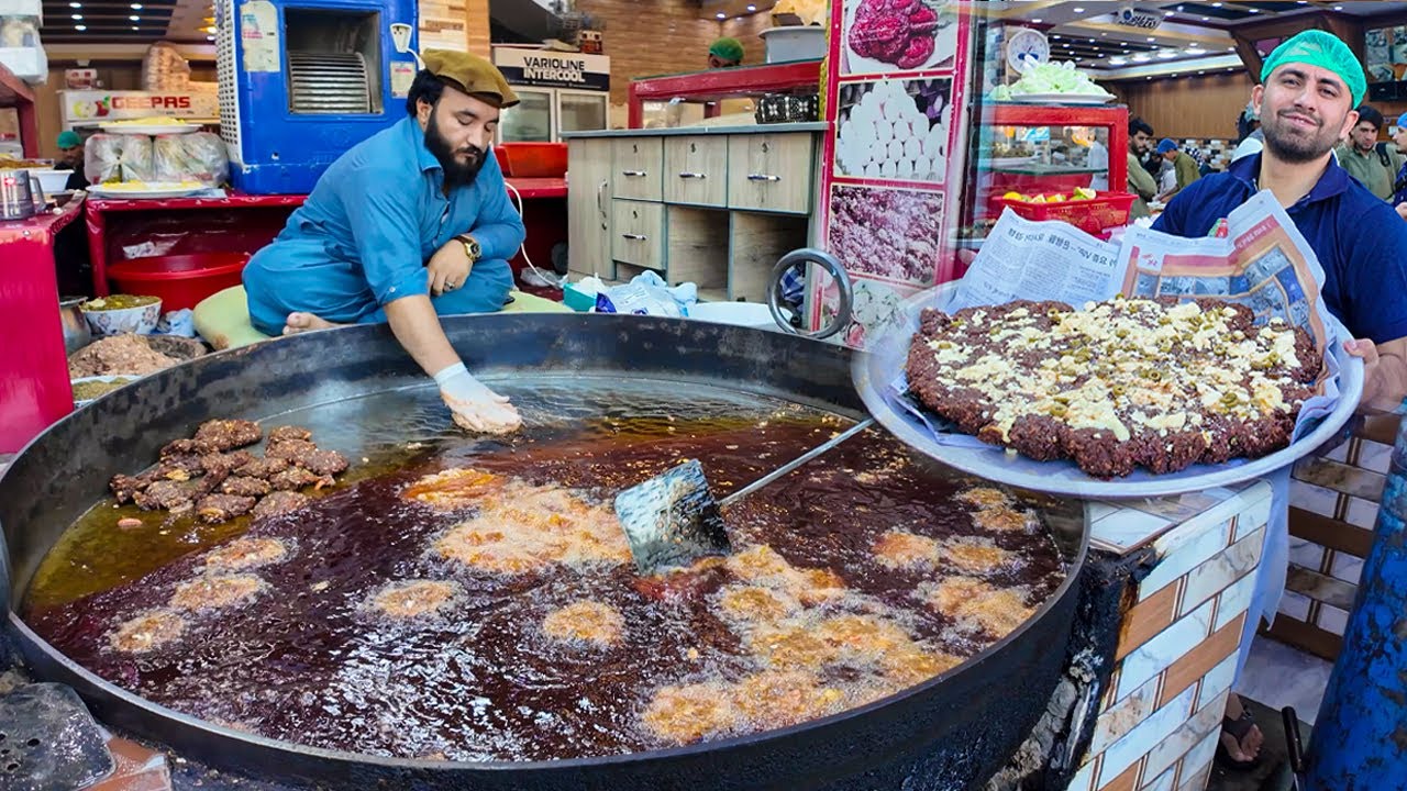 World's Record! BIGGEST AFGHAN PIZZA CHAPLI KABAB Ever Made | Salar Special Chapli Kabab recipe