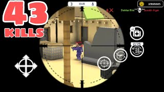 Block Gun FPS Shooting Gameplay 43 Kills with Sniper screenshot 3