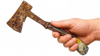 RESTORATION Super Old Boy Scout Hatchet!