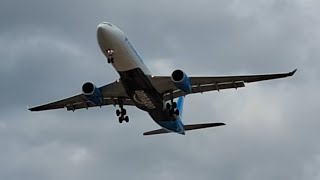 Amazon Air Airbus A330-343(P2F) (N4787K) on final approach into Houston (IAH/KIAH) | 05/31/2026