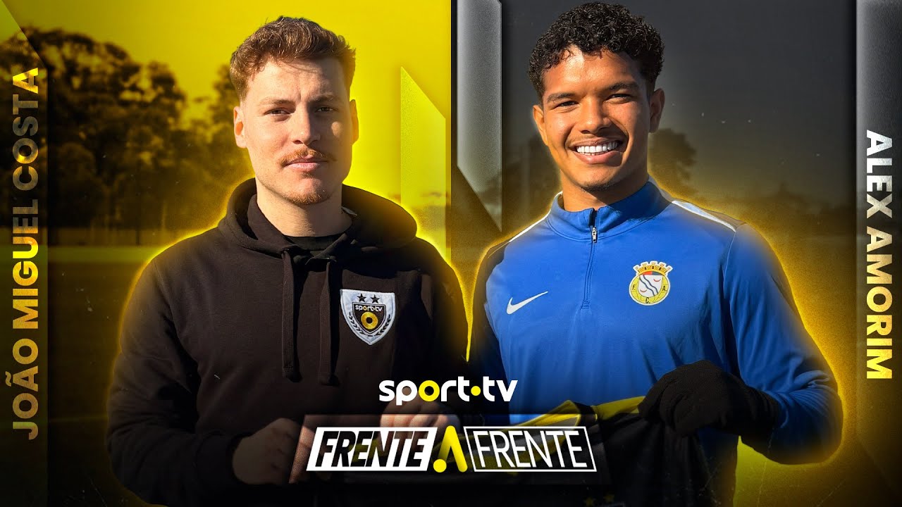 ALEX AMORIM 🇧🇷 FRENTE A FRENTE C/ JOÃO MIGUEL COSTA | sport tv