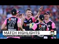 Sixers rally to roll stunned Scorchers | KFC BBL|09